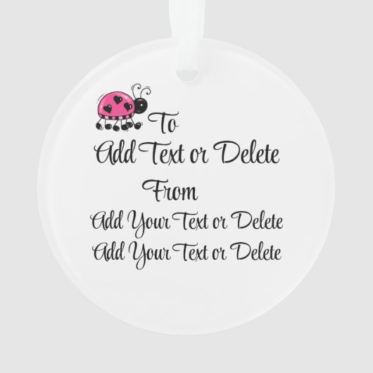 Meine Küchenwitze Ornament (Rückseite)