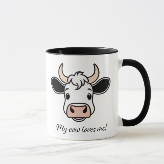 Meine Kuh Lieben mir Tasse (Rechts)