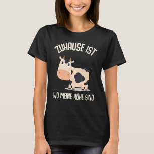Meine Kühe sind Landwirt Bauernhof Kuhstall T-Shirt