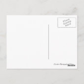 Meine Kunst überlebt Postkarte (Rückseite)