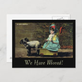 Meine Lady Carriage / Wir haben uns bewegt! Ankündigungspostkarte (Vorne/Hinten)