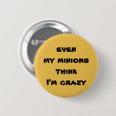 meine Lakaien Button (Vorne & Hinten)