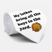 Meine Latkes Krawatte (Gerollt)