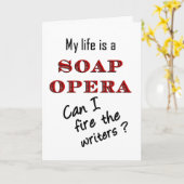 Meine Leben iis, die eine Seifenoper-Verfasser Karte (Gelbe Blume)