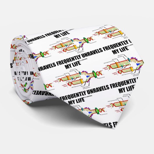 Meine Lebensdauer schwankt häufig (DNA-Replikation Krawatte (Gerollt)