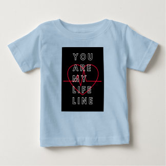 Meine Lebenslinie Blue Baby to Shirt