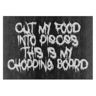 MEINE LEBENSMITTEL IN STÜCKE EINSTELLEN SCHNEIDEBRETT