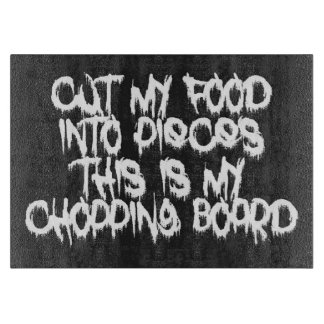 MEINE LEBENSMITTEL IN STÜCKE EINSTELLEN SCHNEIDEBRETT