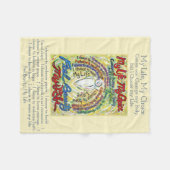 Meine Lebenswahl Krebs Engel Soft Fleece Blankets (Vorderseite (Horizontal))