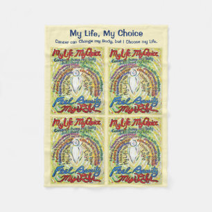 Meine Lebenswahl Krebs Engel Soft Fleece Blankets