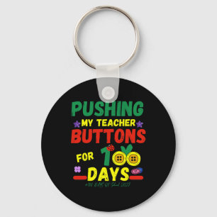 Meine Lehrer Buttons 100 Tage Spaß Schule 2023 Schlüsselanhänger