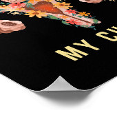 Meine Leiche meine Wahl Feminist Poster (Ecke)