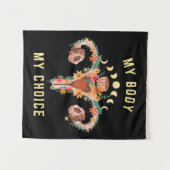 Meine Leiche meine Wahl Feminist Wandteppich (Vorderseite (Horizontal))