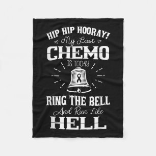 Meine letzte Chemo-Shirt-Chemotherapie Krebs Bewus Fleecedecke