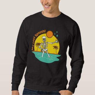 Meine letzte Junggesellinnenabschied Braut Skelett Sweatshirt