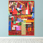 Meine letzte MRT Leinwanddruck (Insitu (Holzboden))