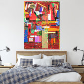 Meine letzte MRT Leinwanddruck (Insitu (Schlafzimmer))