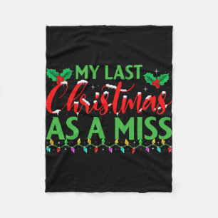 Meine letzten Weihnachten als Miss - Brautparty Br Fleecedecke