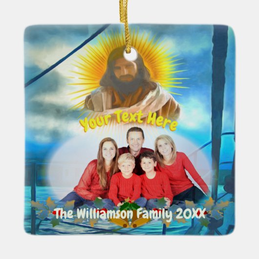 Meine Leuchtenfamilie 0916 Keramikornament (Vorderseite)