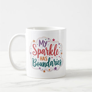 Meine Leuchtkraft hat Grenzen Selbstfürsorge-Tasse Kaffeetasse