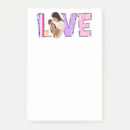 Meine Liebe | Erstellen Sie Ihr eigenes Foto Post-it Klebezettel