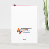 Meine Liebe Feiertagskarte (Rückseite)