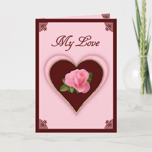 Meine Liebe Feiertagskarte (Vorderseite)