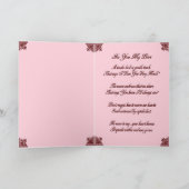 Meine Liebe Feiertagskarte (Innenseite)