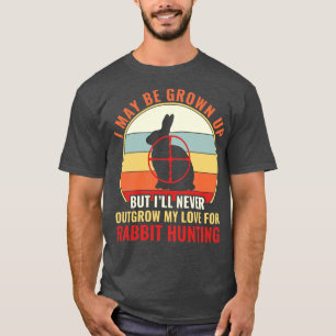 Meine Liebe für die Kaninchenjagd auf die Hütte de T-Shirt