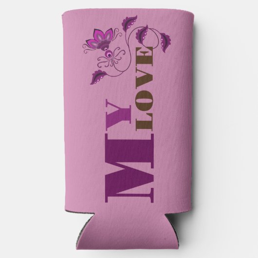 MEINE LIEBE GIFT FÜR FREUND, EHEFRAU, HUSBAND SELTERS DOSENKÜHLER (Rückseite)