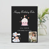 Meine Liebe, heute ist Ihr besonderer Tag Einladung (Stehend Vorderseite)