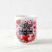 Meine Liebe, ich bin so froh Kaffeetasse (Mittel)