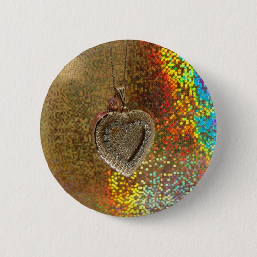 Meine Liebe ist alle Farben Button (Vorderseite)