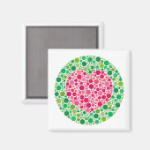 Meine Liebe ist Color Blind Magnet (Vorderseite/Rückseite)