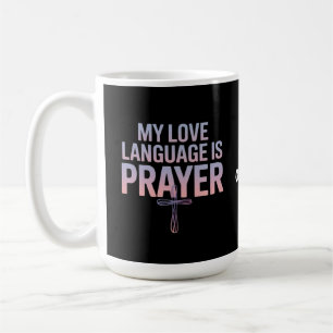Meine Liebe ist Gebetssprache Jesus Christliches D Kaffeetasse