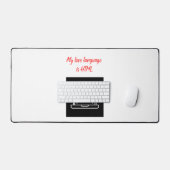 Meine Liebe ist HTML Schreibtischunterlage (Tastatur & Maus)