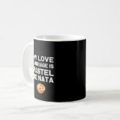 Meine Liebe ist Pastel de Nata Kaffeetasse (Vorderseite Links)