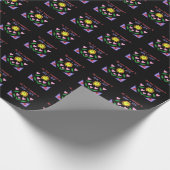 Meine Liebe ist "Sau" - "nähen" Geschenkpapier (Ecke)