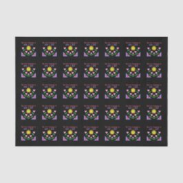 Meine Liebe ist "Sau" - "nähen" Seidenpapier