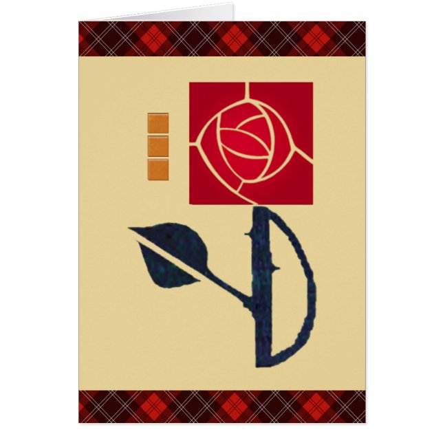 Meine Liebe ist wie ein Rotes, rot, Rose (Vorne)