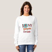 Meine Liebe Kaffee! Caramel Dream Sweatshirt (Vorne ganz)