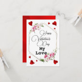 Meine Liebe Karte (Vorderseite/Rückseite Beispiel)