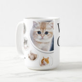 "Meine liebe Katze" modern | Tasse des Kaffees |