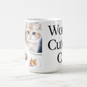 "Meine liebe Katze" modern | Tasse des Kaffees | (Mittel)