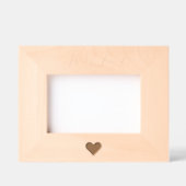 Meine Liebe - lasergravierte Bilderrahmen mit Gehö Geätzte Rahmen (Vorderseite)