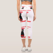 Meine Liebe Leben ist ein Skelett Alle Knochen kei Capri Leggings (Rückseite)