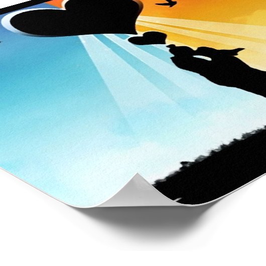 Meine Liebe, Mama Amour (Muak für dich) l´huile Poster (Ecke)