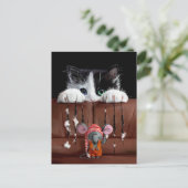 Meine liebe Maus Postkarte (Stehend Vorderseite)