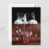 Meine liebe Maus Postkarte (Vorne/Hinten)