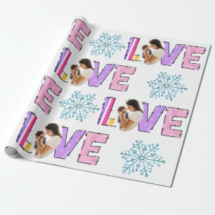 Meine Liebe Meine Familie   Erstelle Dein eigenes  Geschenkpapier